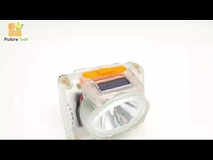 مصباح المنجم المحترف القابل لإعادة الشحن 15000 LUX IP67 مصابيح مدعومة طويلة الأمد