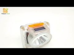 مصباح المنجم المحترف القابل لإعادة الشحن 18000 LUX IP67 مصابيح مدعومة طويلة الأمد