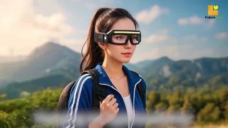 مصباح أمامي قابل لإعادة الشحن بدون استخدام اليدين للعمل والخارج