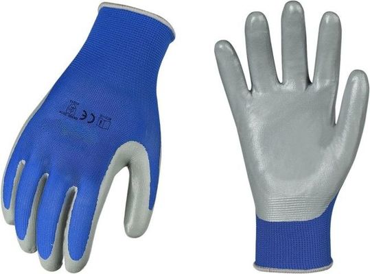 شراء قفازات غير ملحومة XL XXL قابلة لإعادة الاستخدام ، سلامة العمل ، مطلية بالنيتريل ، قبضة النخيل التصنيع عبر الإنترنت
