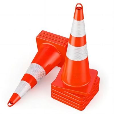 سعر جيد 1.8KG PVC مخروط السلامة المرورية المخروط البرتقالي البناء لتحذير الطوارئ الانترنت