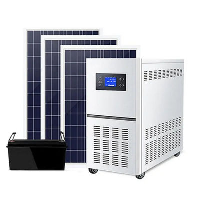 سعر جيد CE Off Grid Solar System 5000W طقم الألواح الشمسية للتخييم في الهواء الطلق الانترنت