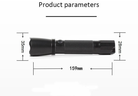 سعر جيد FT3W مشعل مضاد للانفجار قوي الضوء مع أسود 157 * 35mm الصناعية الانترنت