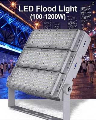 سعر جيد IP66 مضاد للماء 300W مصباح الفيضانات LED مع 150 LM / W الكفاءة و50،000 ساعة من العمر الانترنت